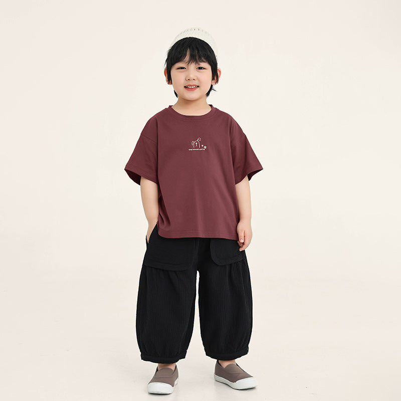 純綿プリントTシャツ