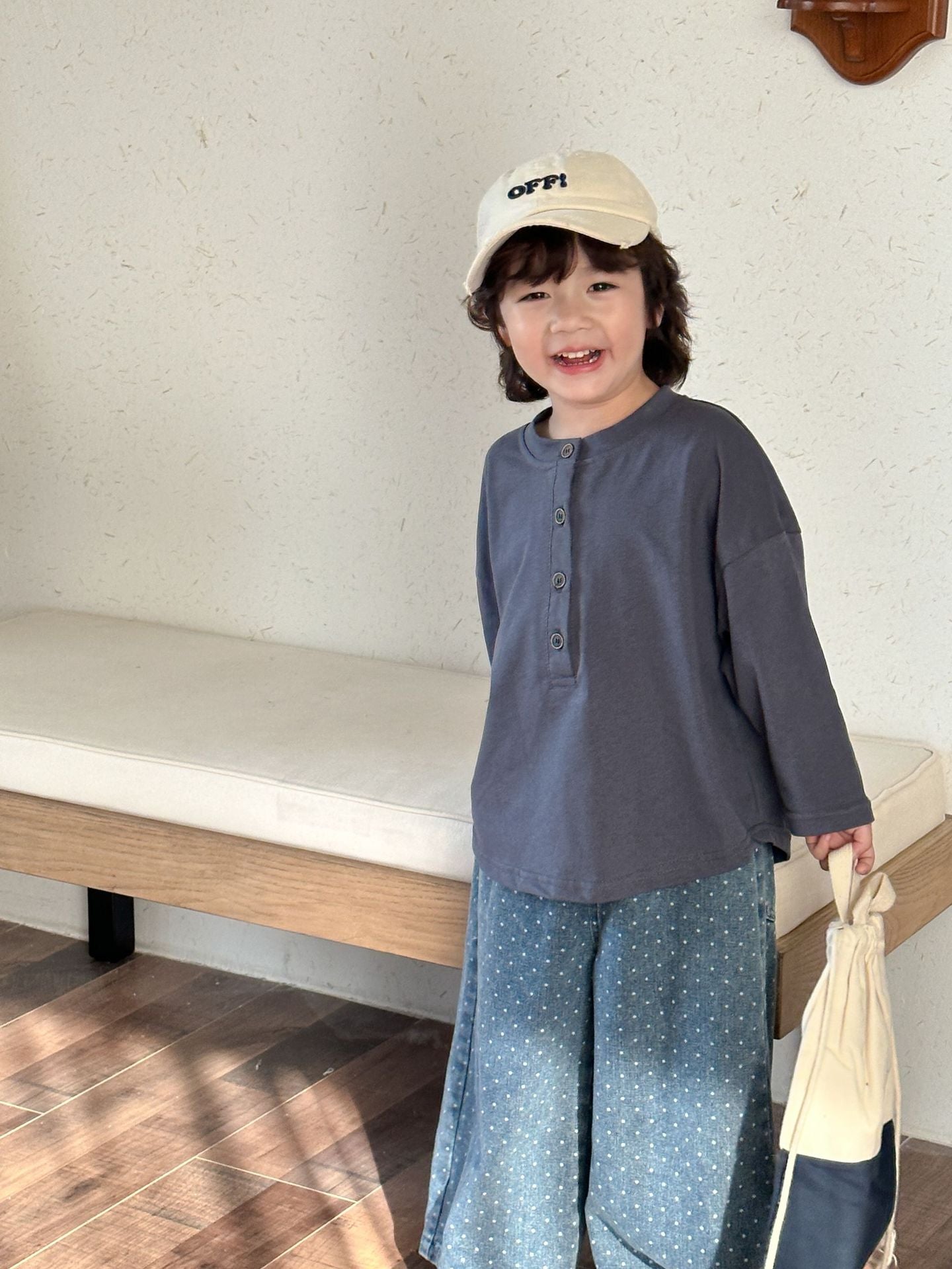 純綿ベーシックシャツ