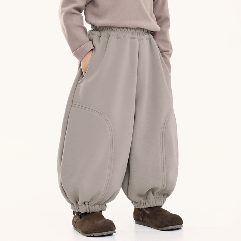 こだわりディテール裏ボアパンツ