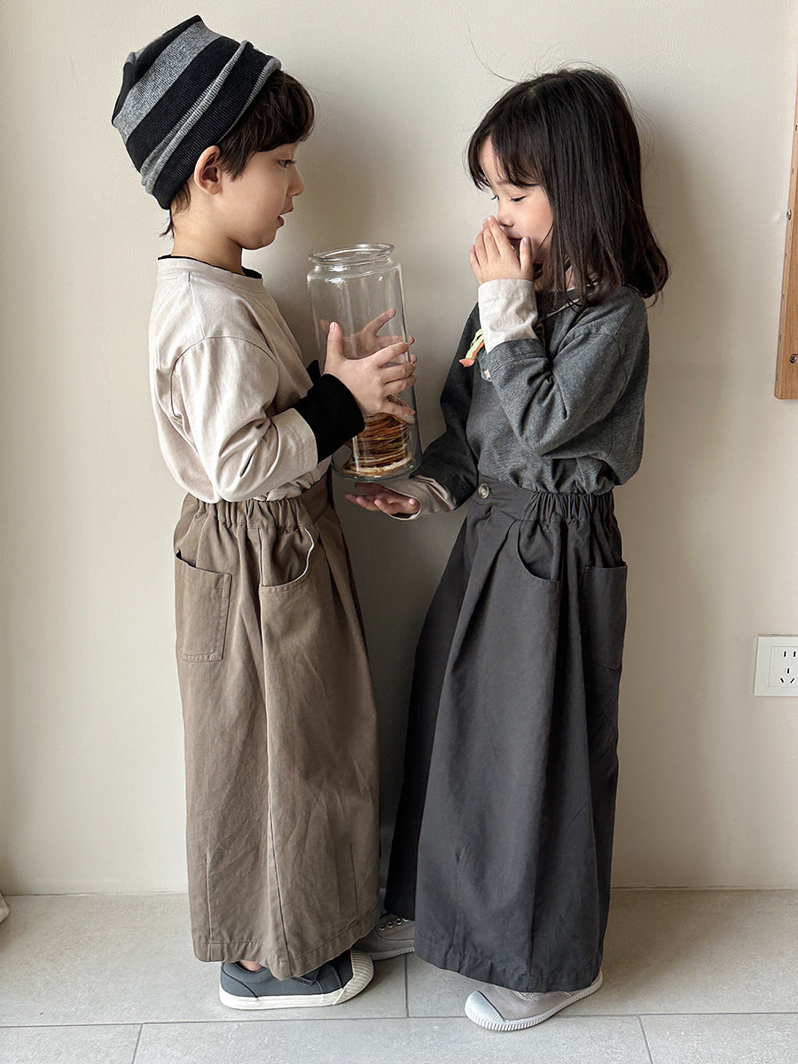 3色展開ワイドパンツ