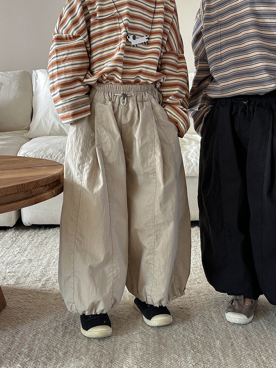 ドローコードワイドパンツ