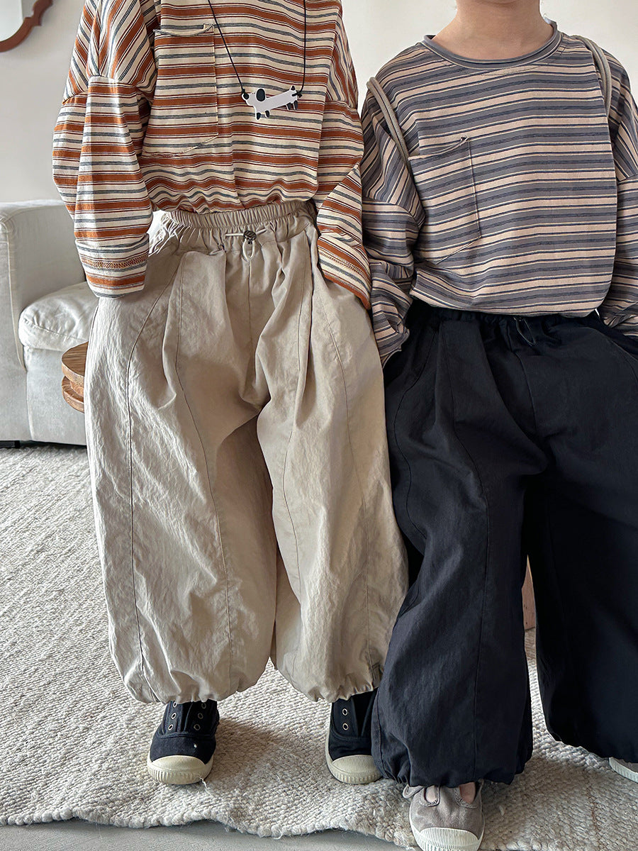 ドローコードワイドパンツ