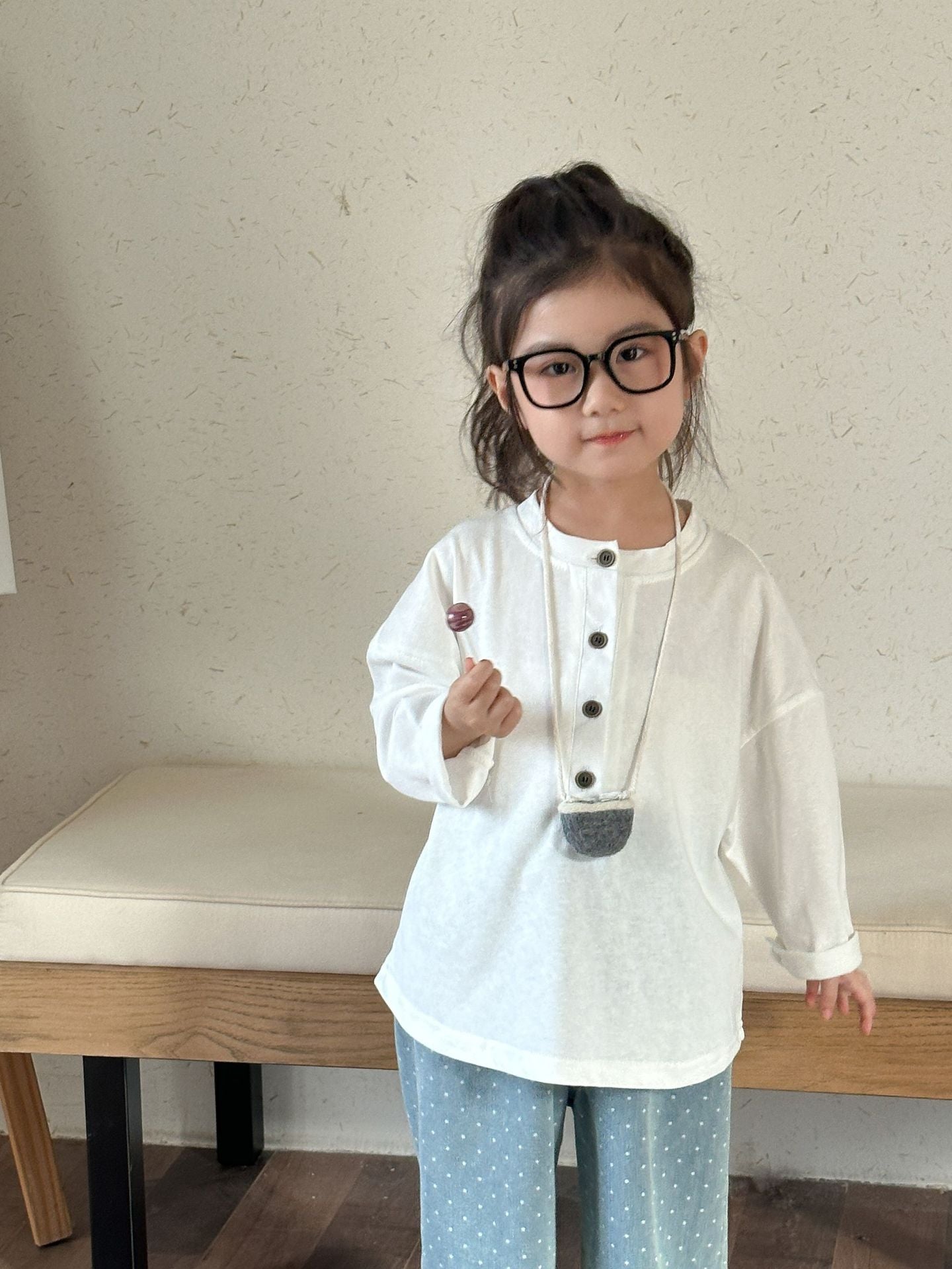 純綿ベーシックシャツ