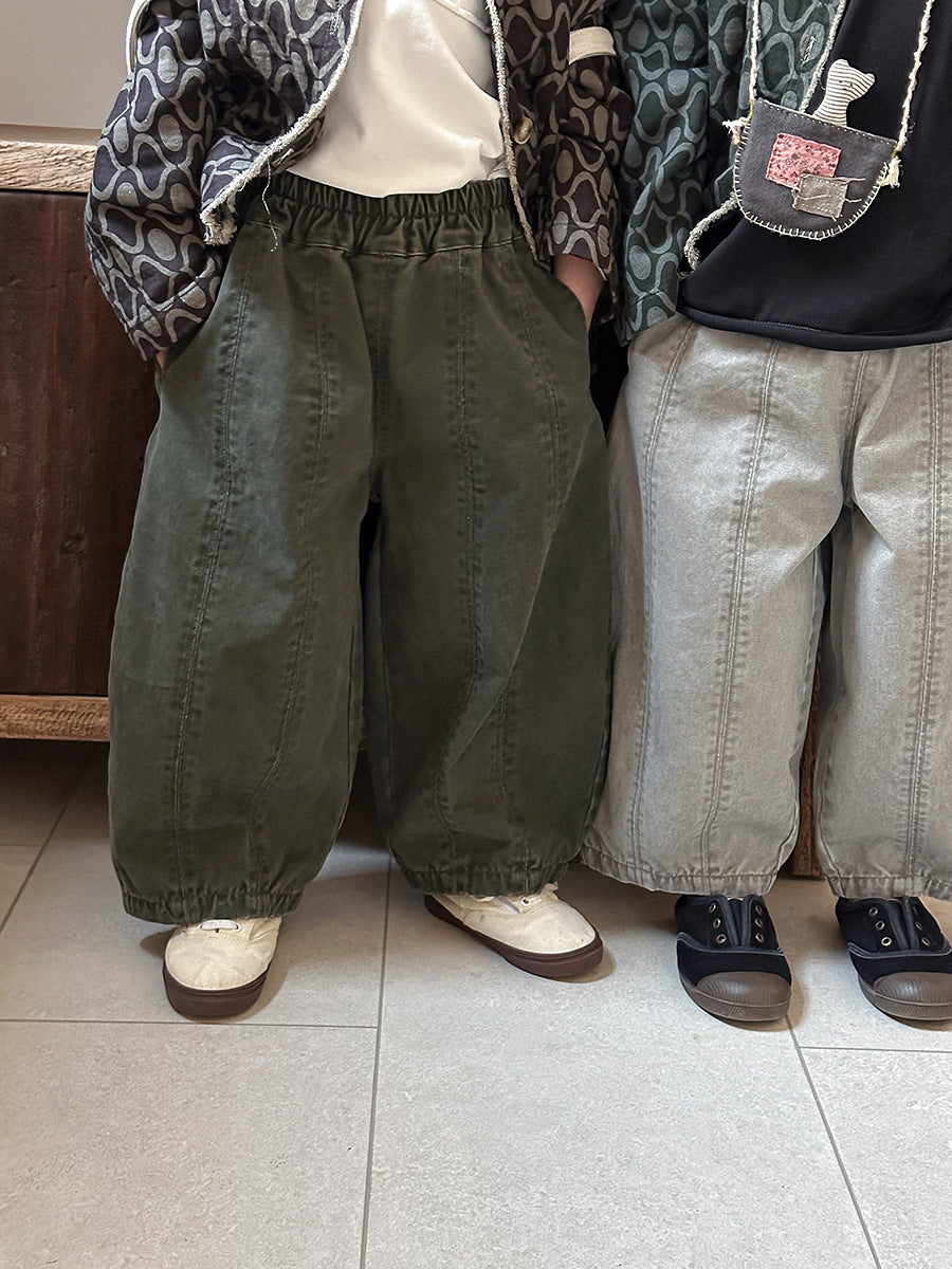 古着風デニムパンツ