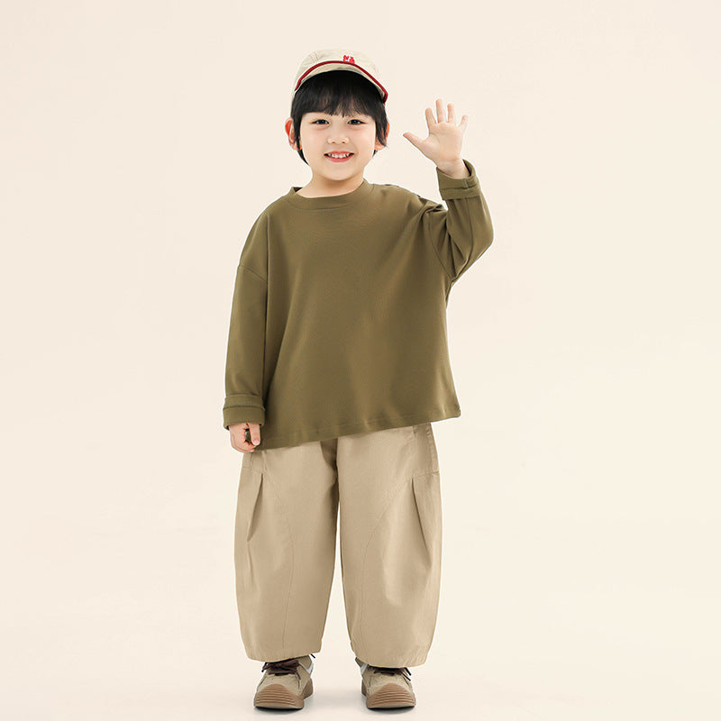 ベーシック長袖Tシャツ