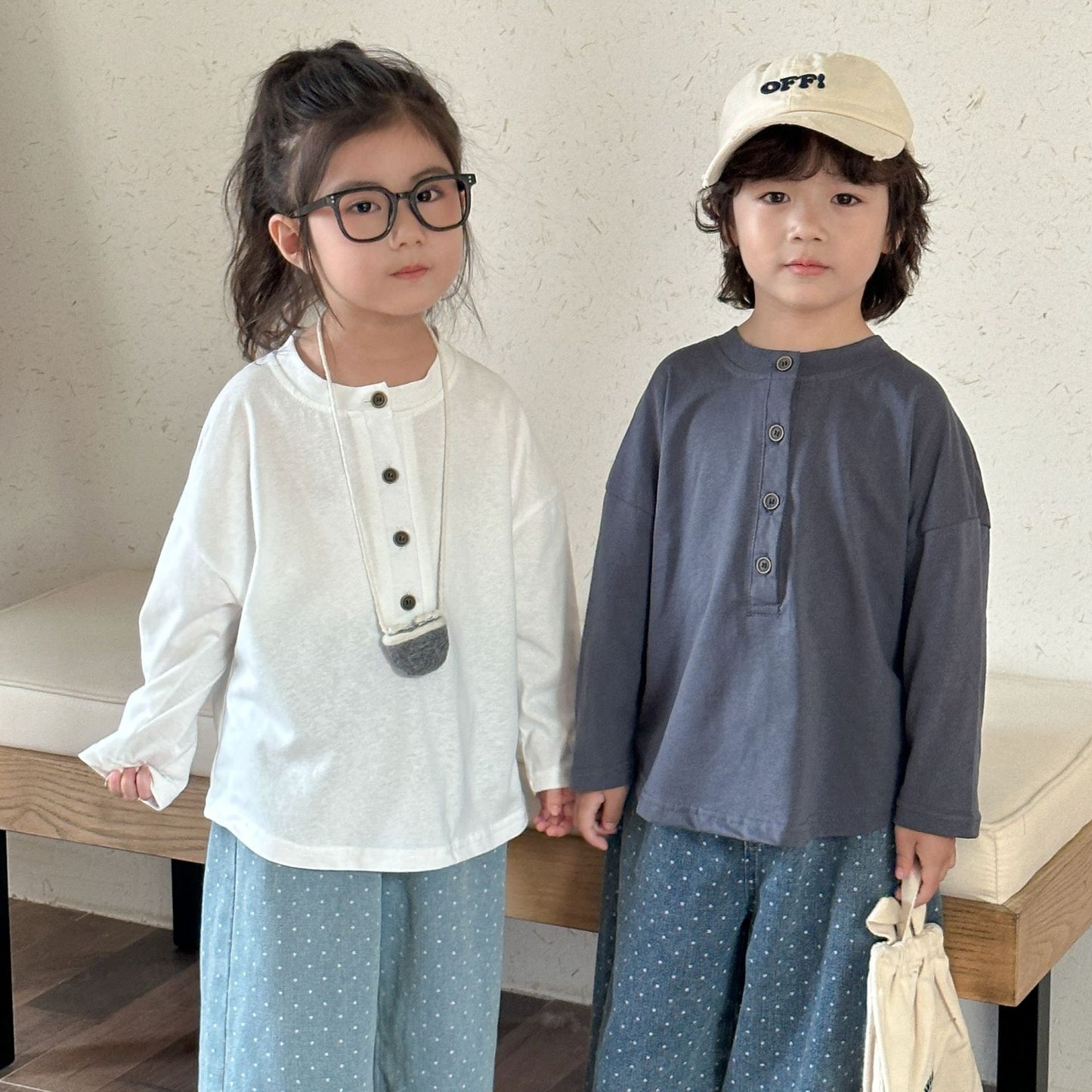 純綿ベーシックシャツ