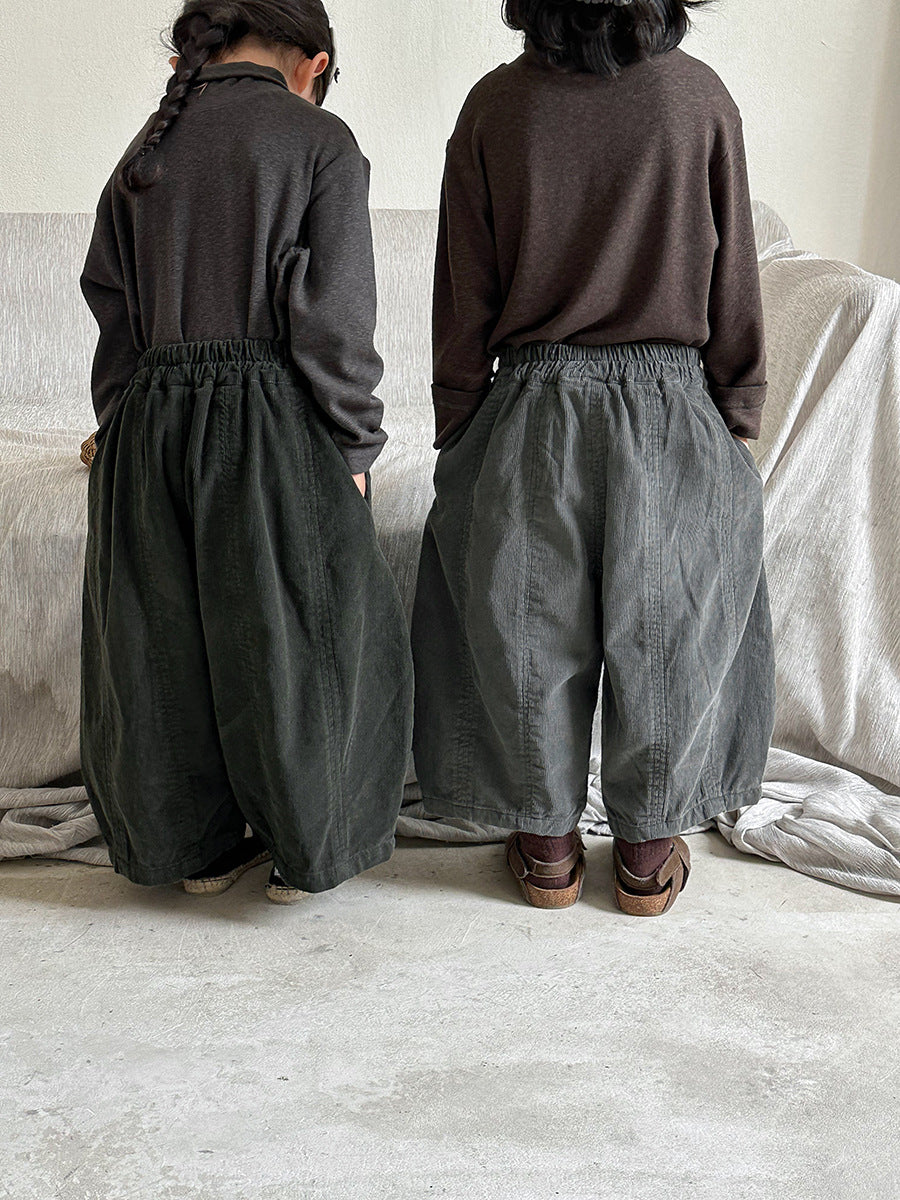 コーデュロイ4色展開パンツ