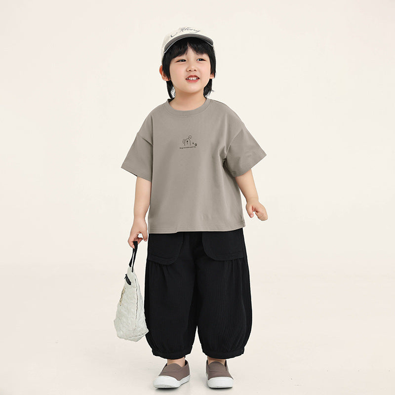 純綿プリントTシャツ