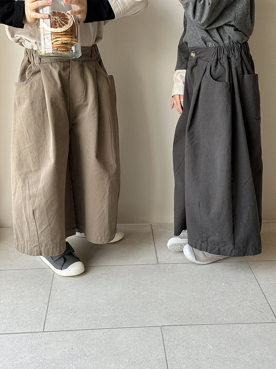 3色展開ワイドパンツ
