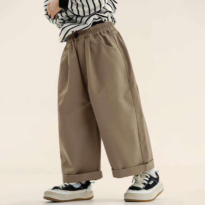 ベーシックストレートパンツ