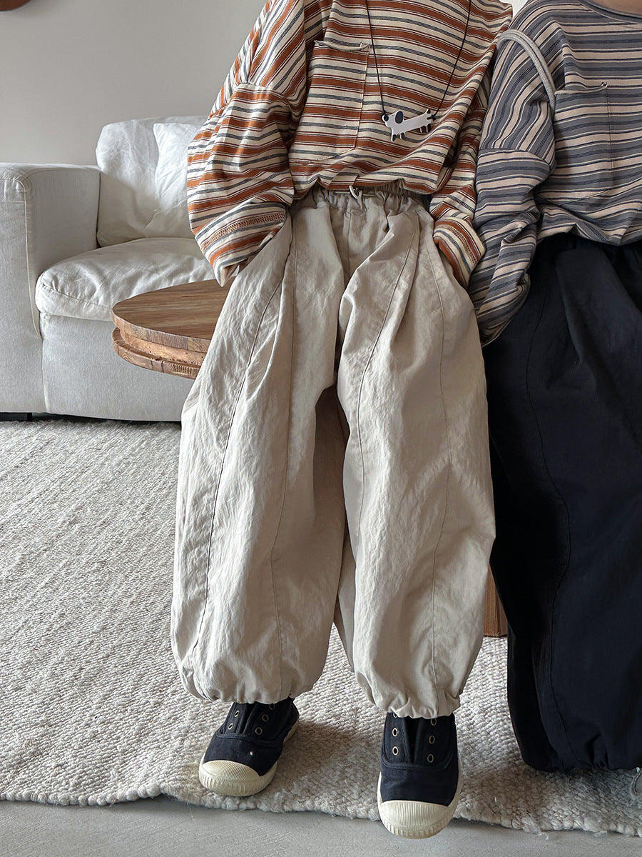 ドローコードワイドパンツ