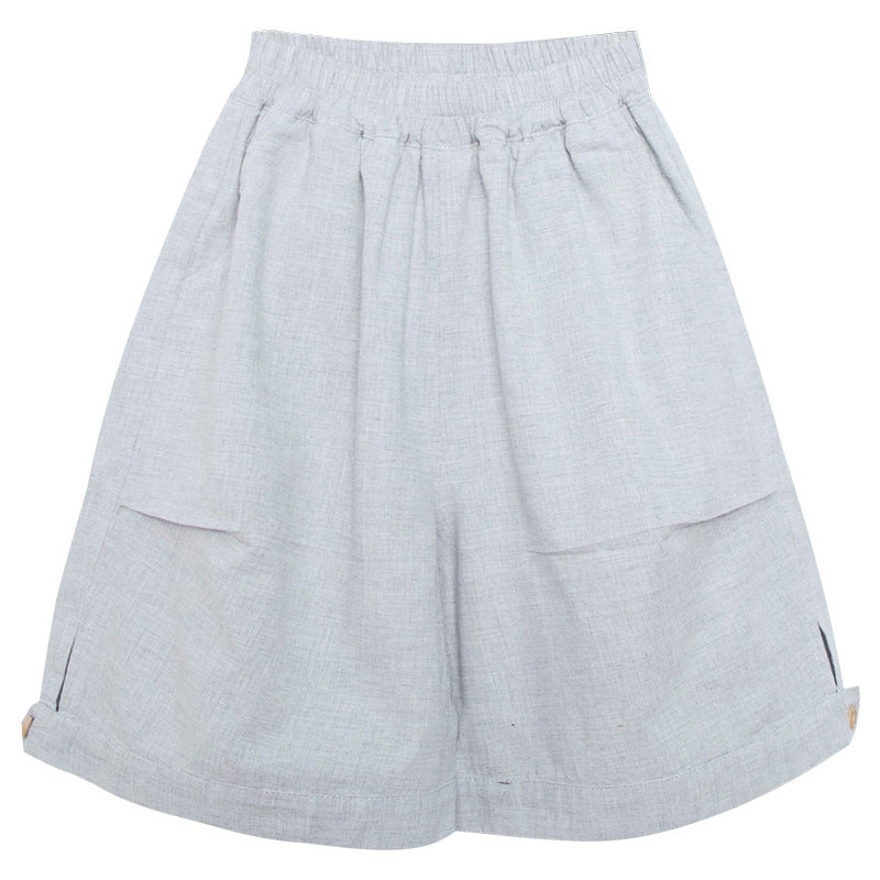 Ultra-fine plaid shorts