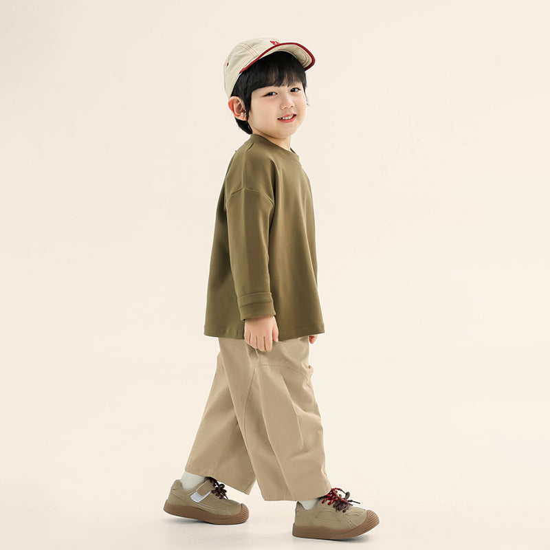 ベーシック長袖Tシャツ
