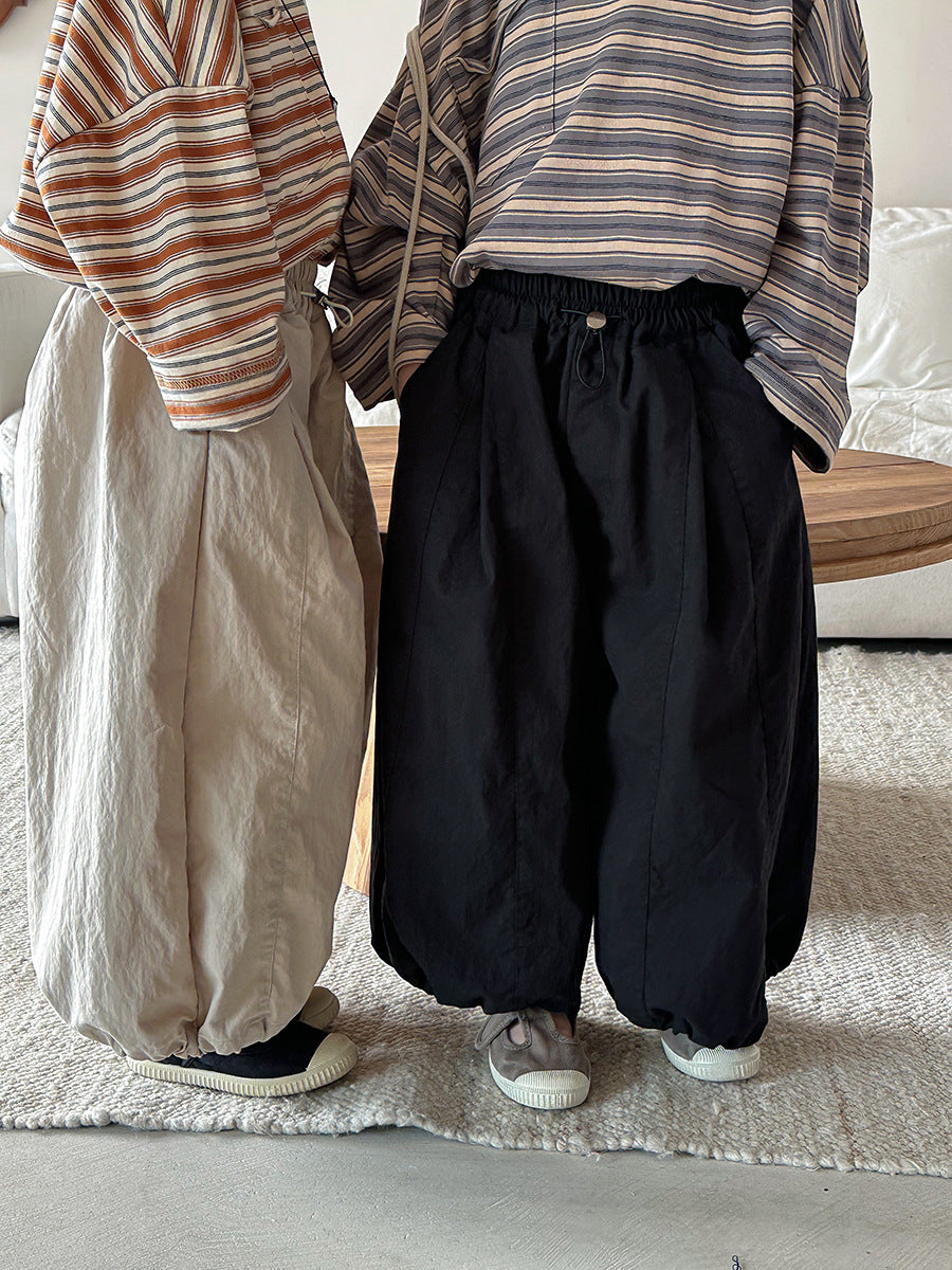 ドローコードワイドパンツ