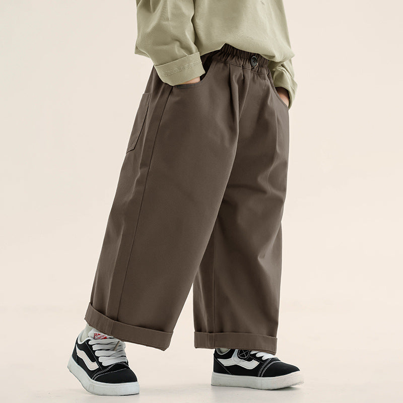 ベーシックストレートパンツ