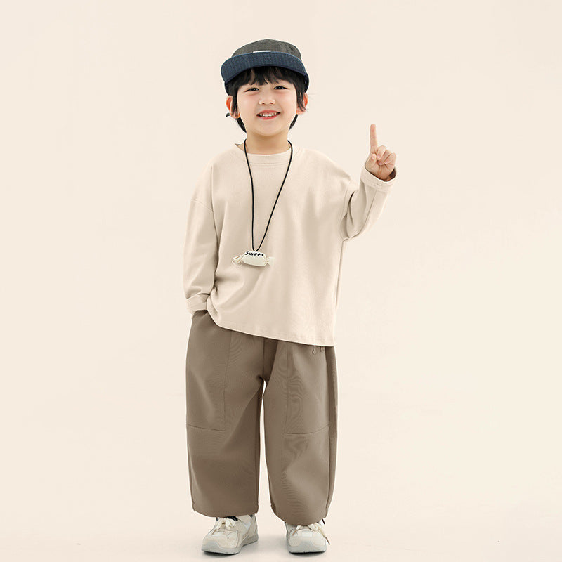 ベーシック長袖Tシャツ