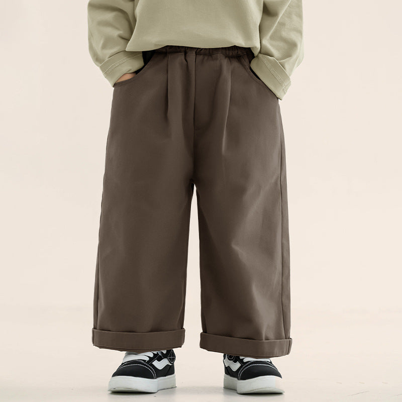 ベーシックストレートパンツ