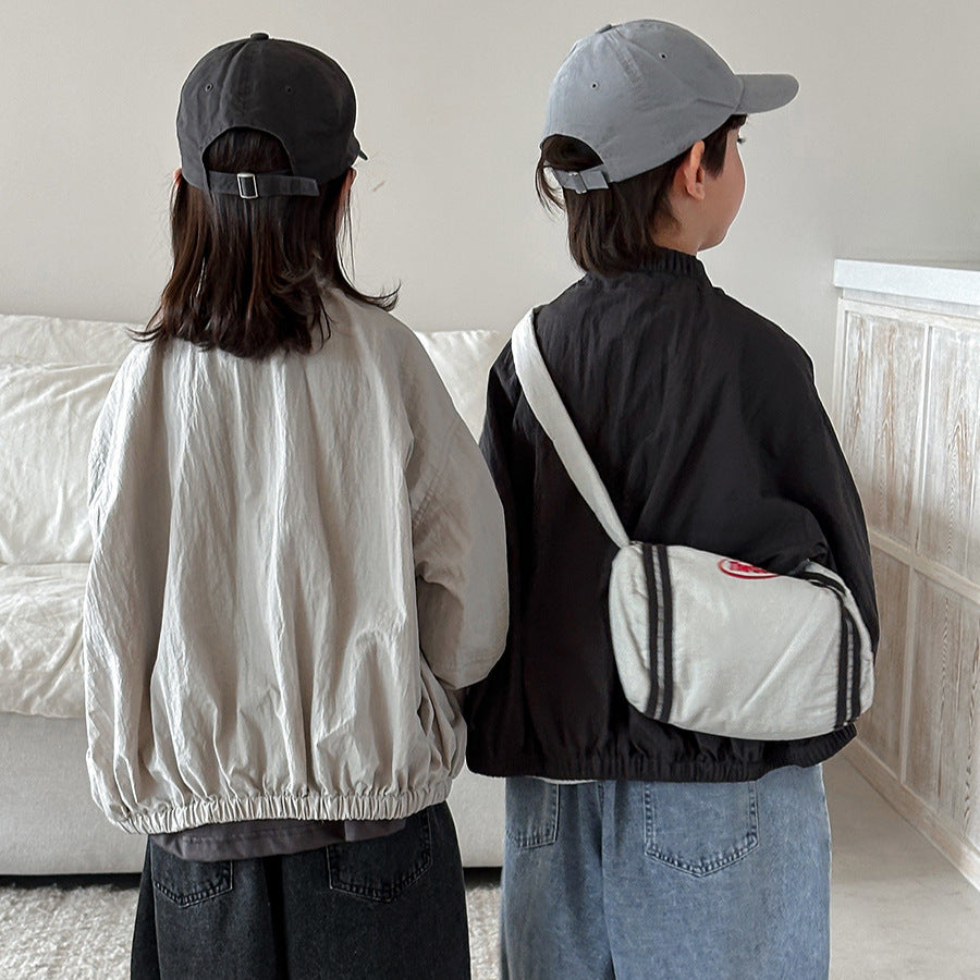 首元ギャザージャケット