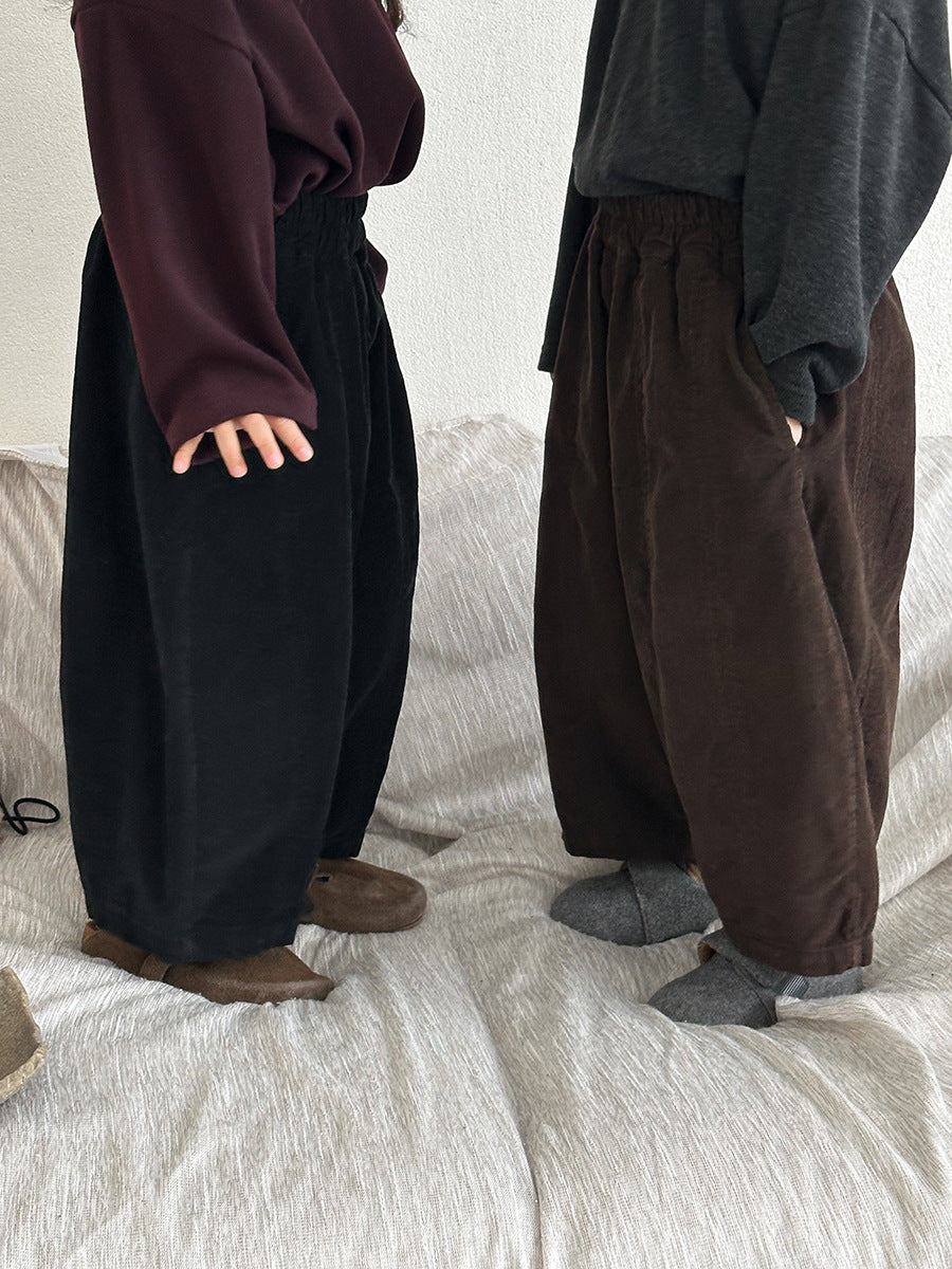 コーデュロイ4色展開パンツ