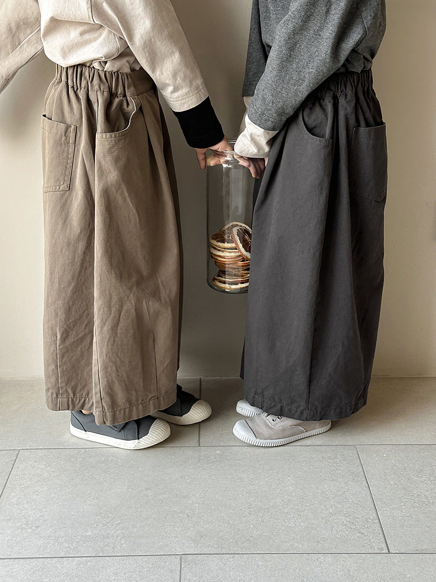 3色展開ワイドパンツ