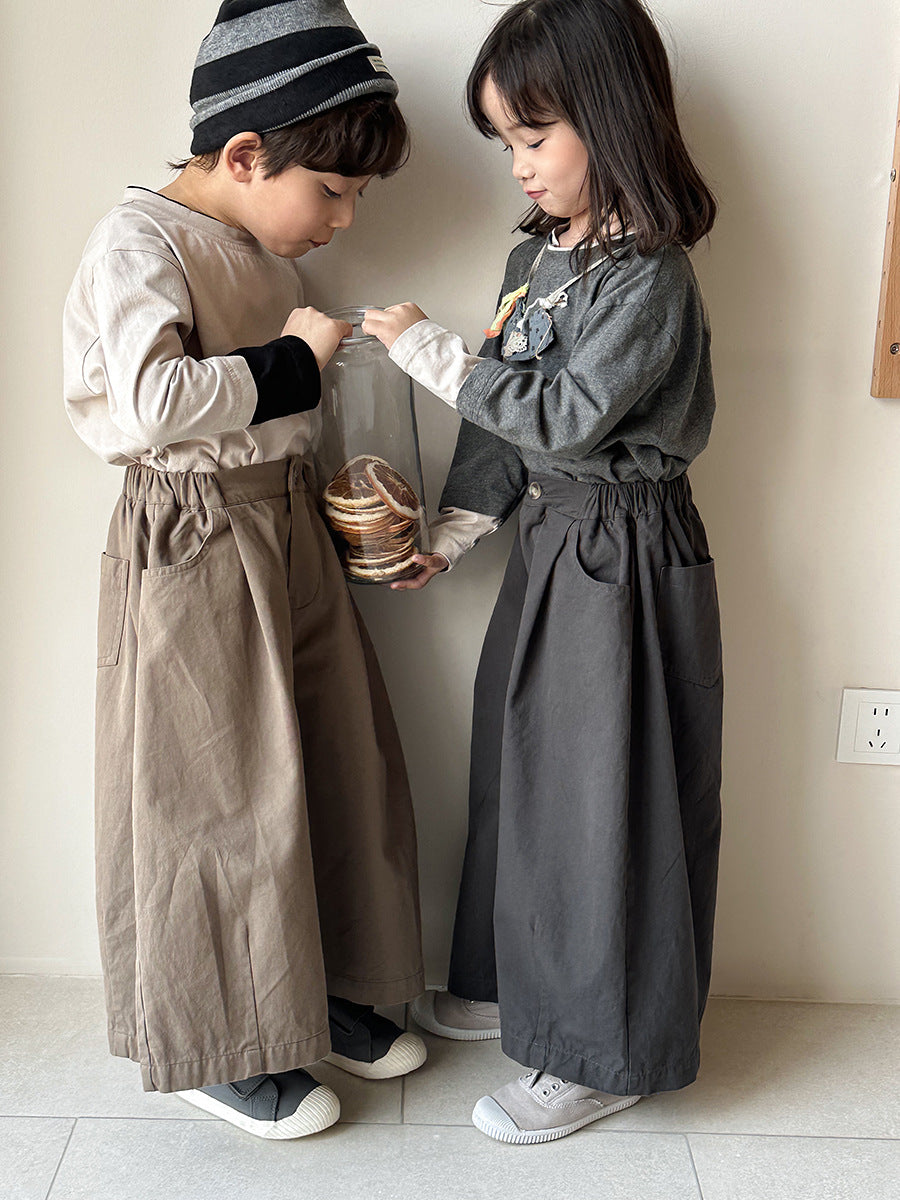 3色展開ワイドパンツ