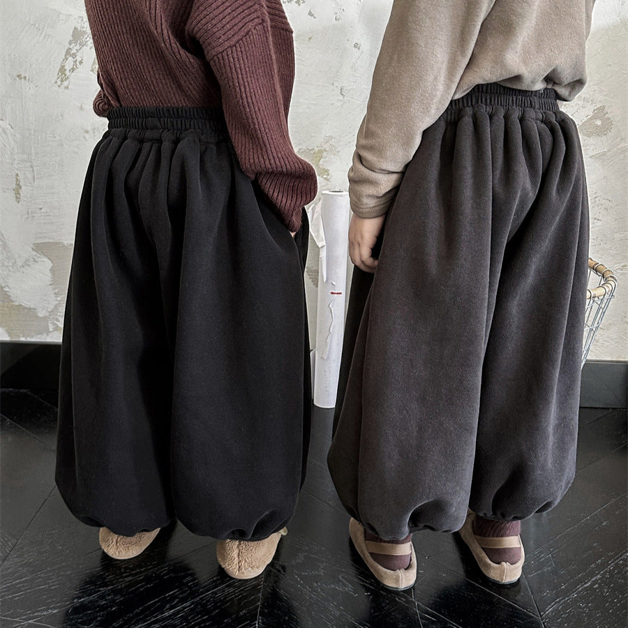 4色展開裏ボアパンツ