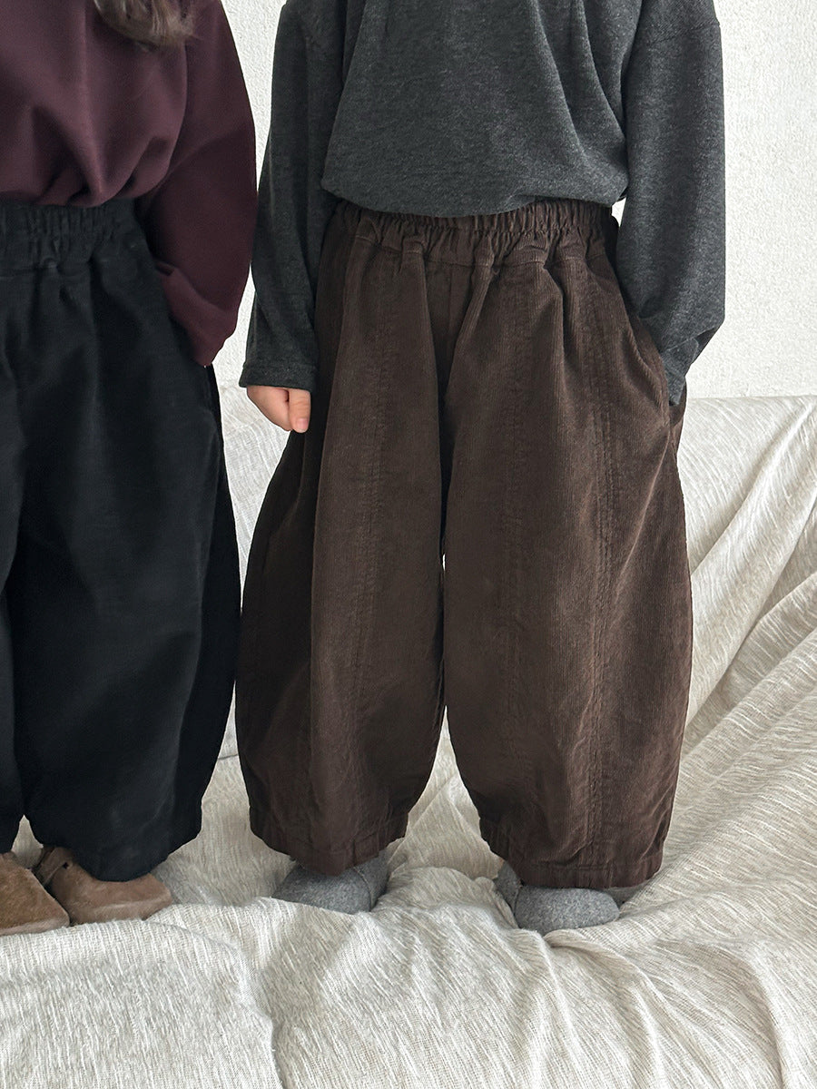 コーデュロイ4色展開パンツ