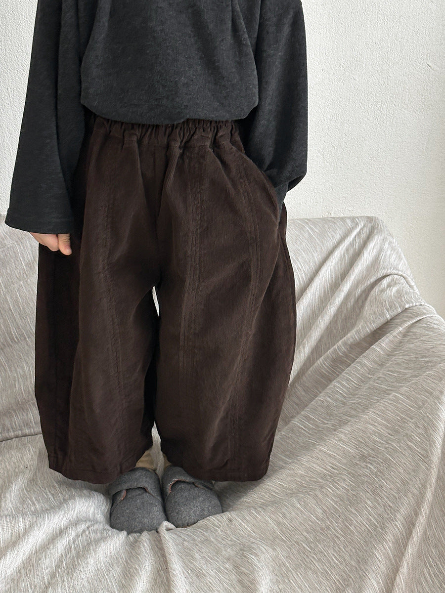コーデュロイ4色展開パンツ