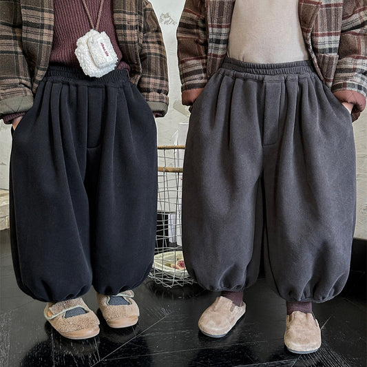 4色展開裏ボアパンツ