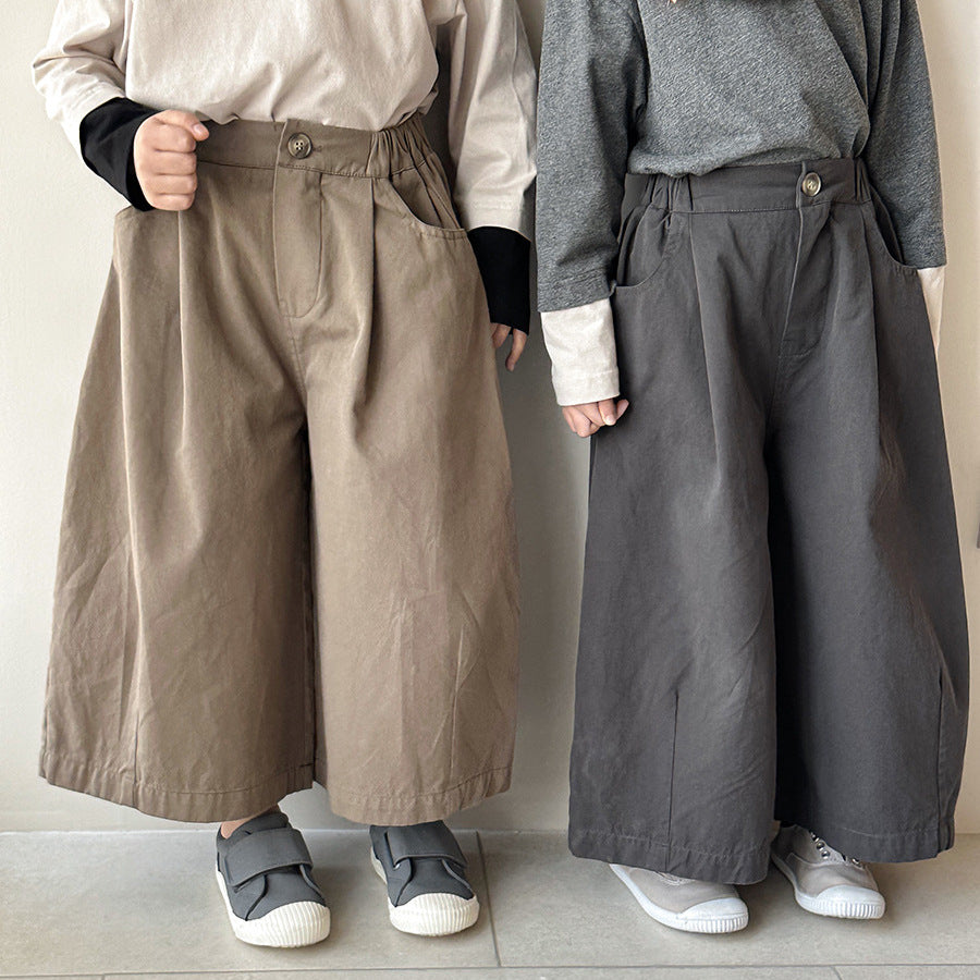 3色展開ワイドパンツ