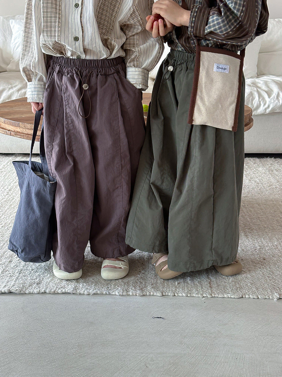 ドローコードワイドパンツ