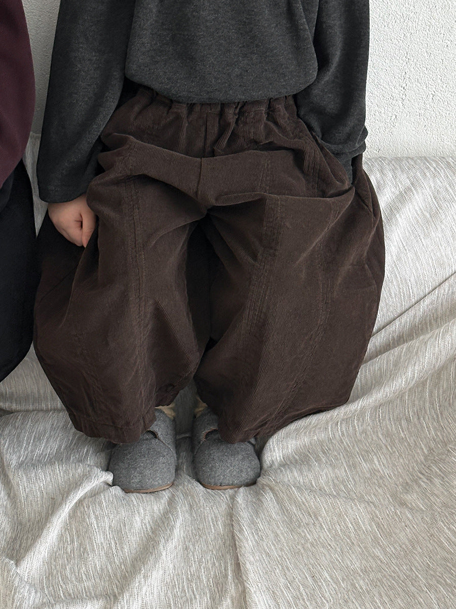 コーデュロイ4色展開パンツ