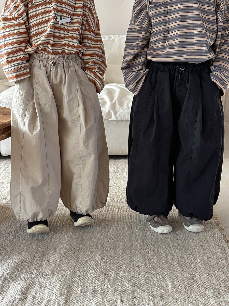 ドローコードワイドパンツ