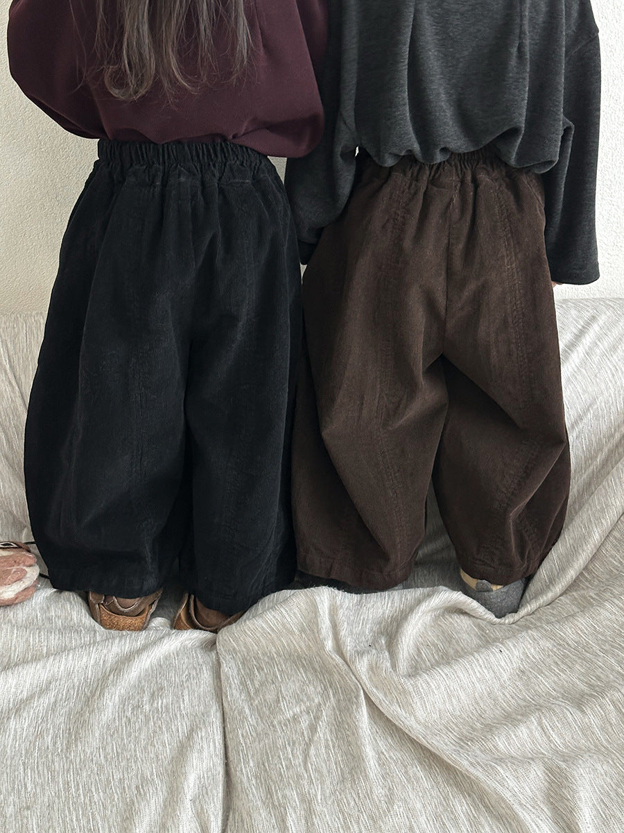 コーデュロイ4色展開パンツ