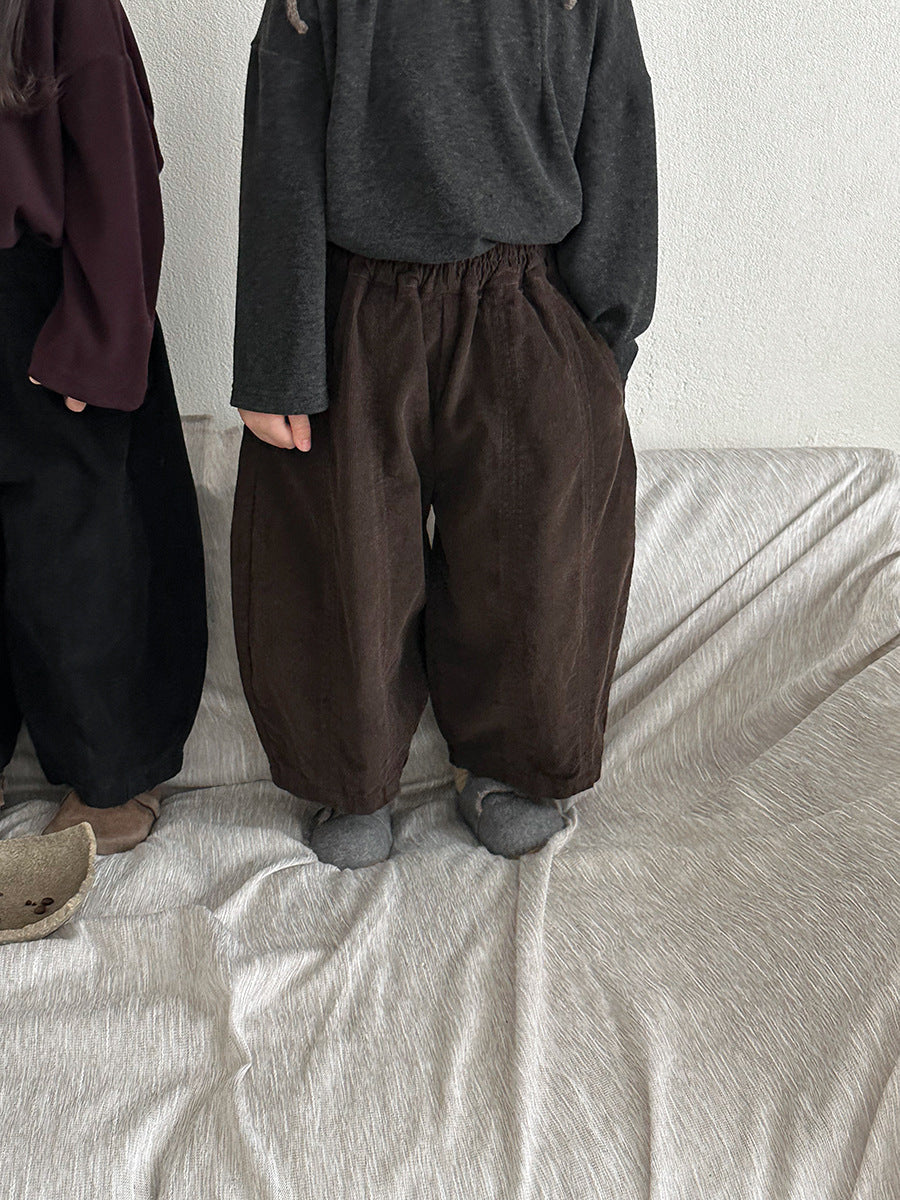 コーデュロイ4色展開パンツ