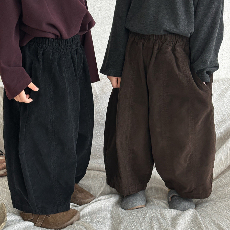 コーデュロイ4色展開パンツ