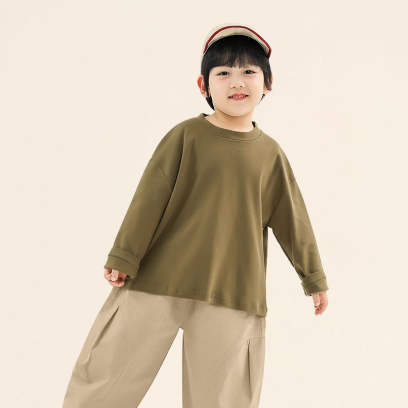 ベーシック長袖Tシャツ