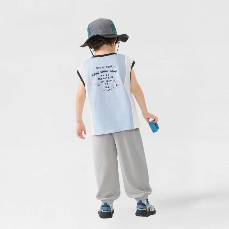 速乾素材ゴム裾スウェットパンツ