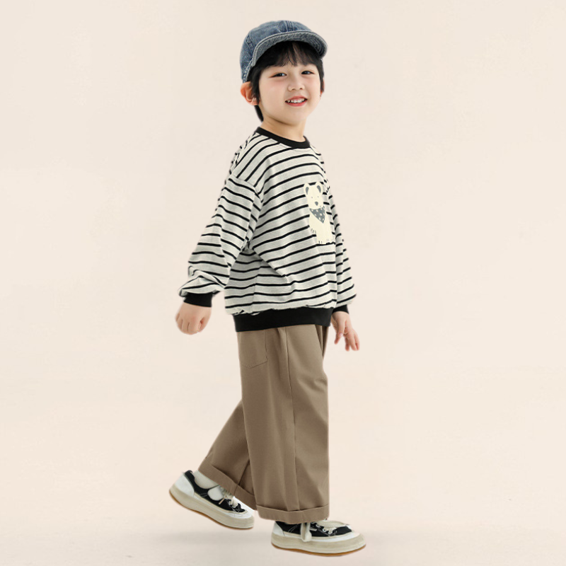 ベーシックストレートパンツ
