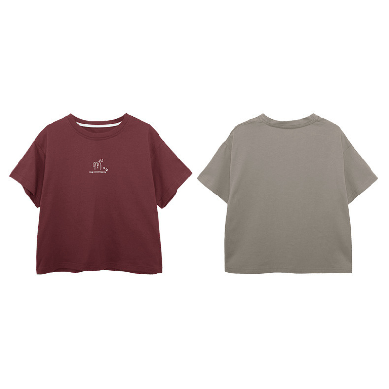 純綿プリントTシャツ