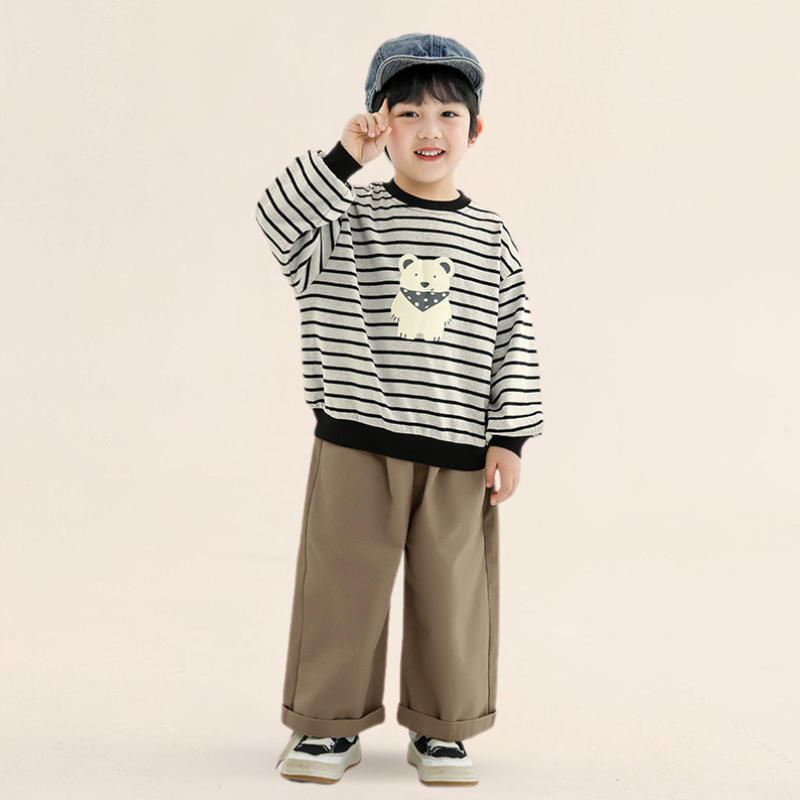 ベーシックストレートパンツ