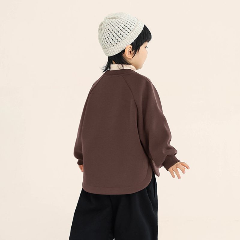 裏ボアラグランスウェット