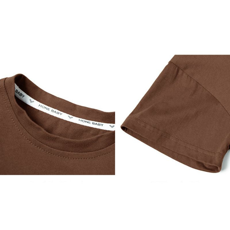 裾スリット入りTシャツ