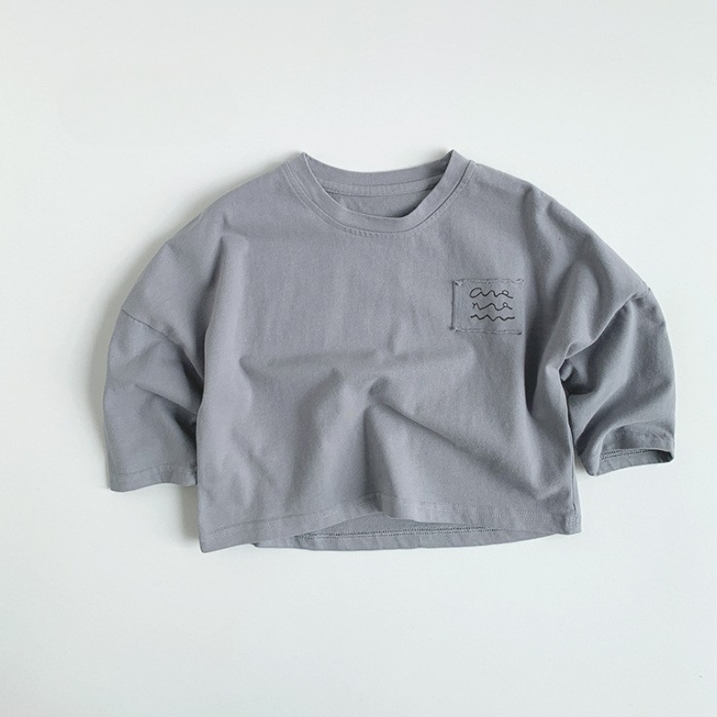 綿100%ベーシックTシャツ