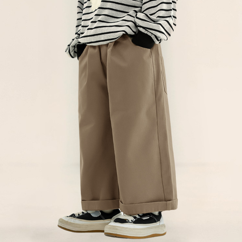 ベーシックストレートパンツ