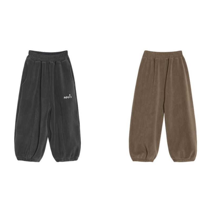 両面ボアスウェットパンツ