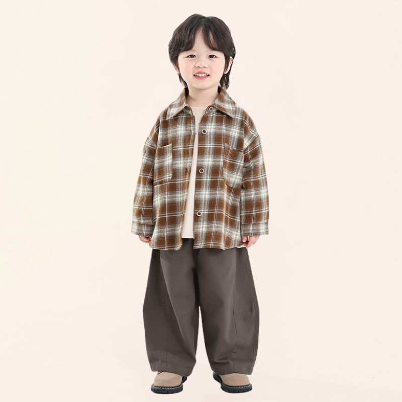 綿100%ゆったりパンツ
