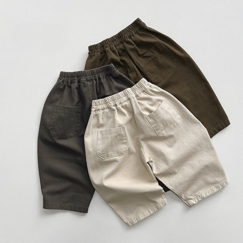 綿100%ロングパンツ