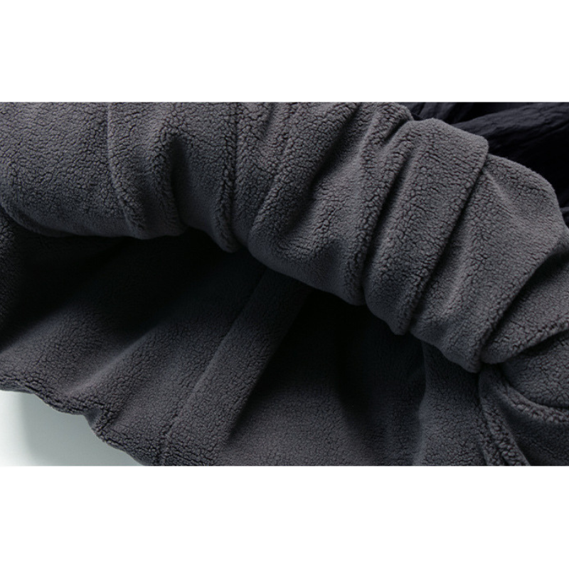 シャドー柄裏ボアパンツ