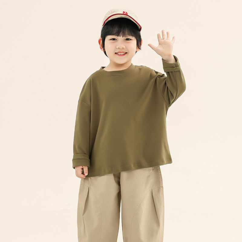 ベーシック長袖Tシャツ